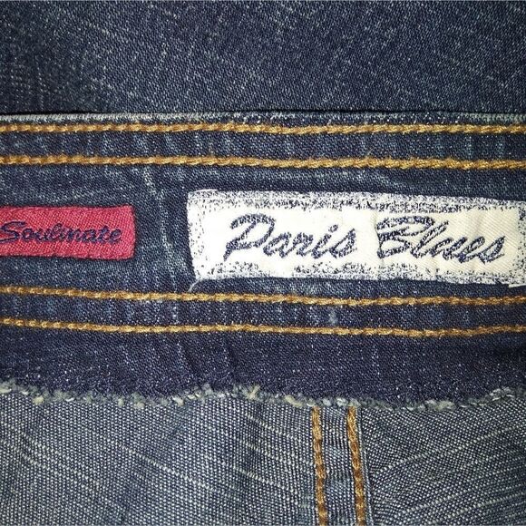 Paris Blues Soulmate Jeans Size 3 Bootcut Zippered Pockets - Picture 5 of 8